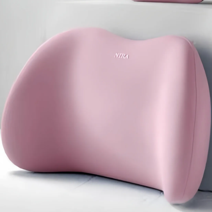 Memory Foam Car Headrest and Lumbar Support Pillow