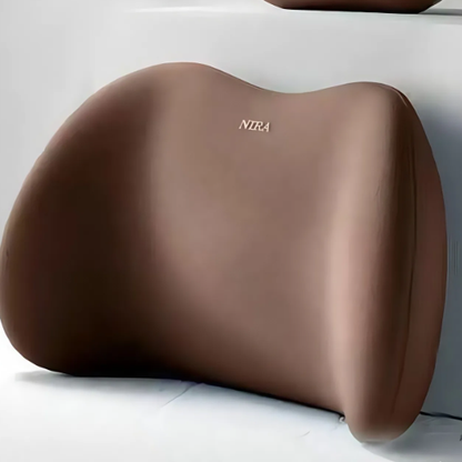 Memory Foam Car Headrest and Lumbar Support Pillow